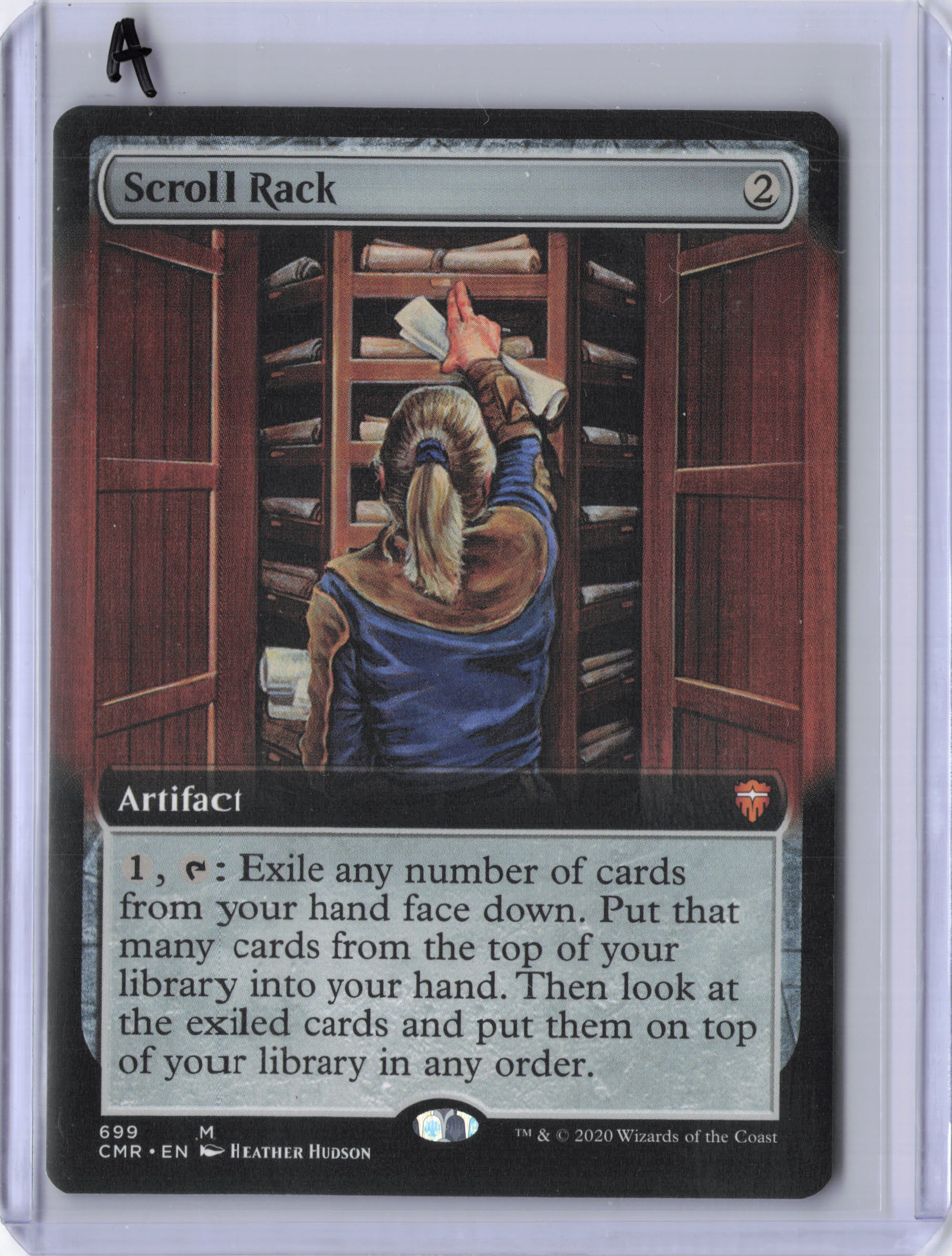 Scroll Rack (Extended Art) - Commander Legends (CMR)