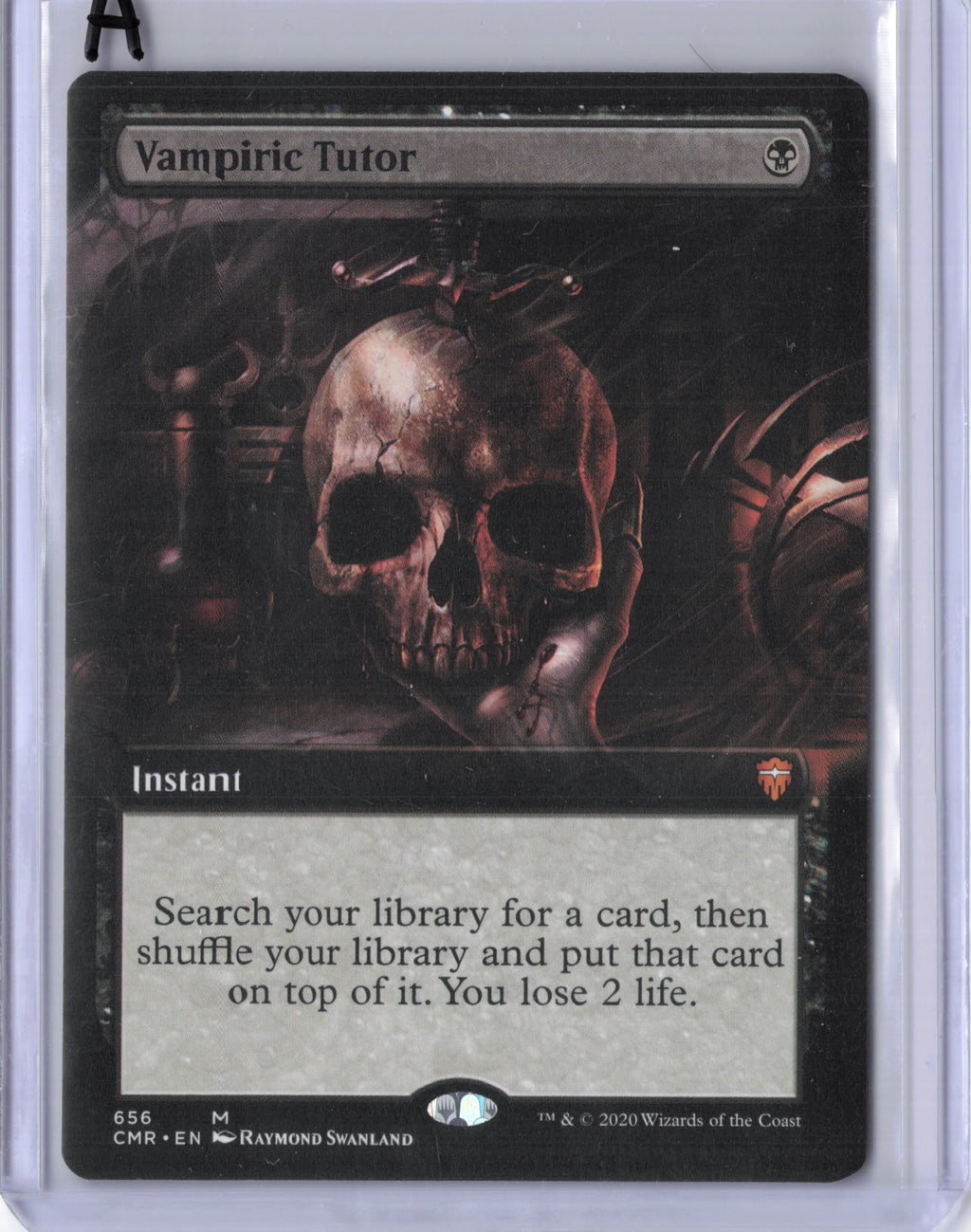Vampiric Tutor (Extended Art) - Commander Legends (CMR)