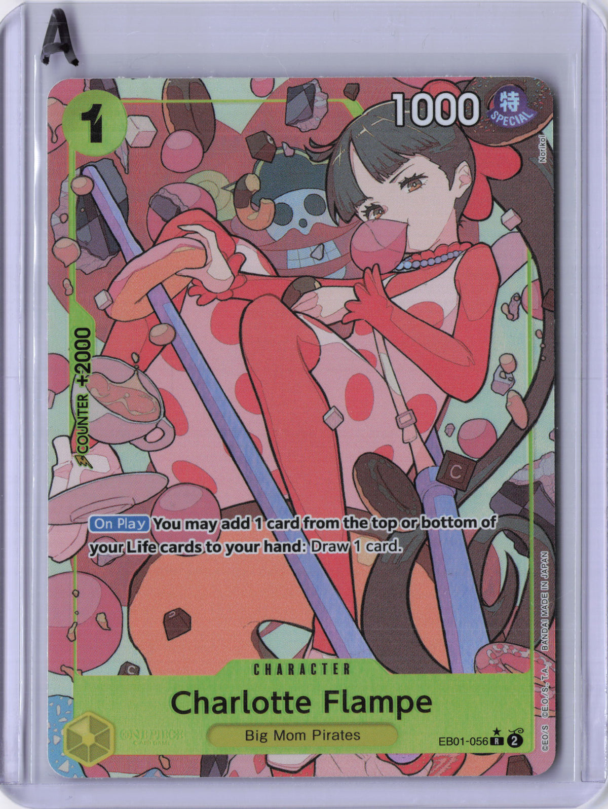 Charlotte Flampe (Alternate Art) - Extra Booster: Memorial Collection (EB-01)
