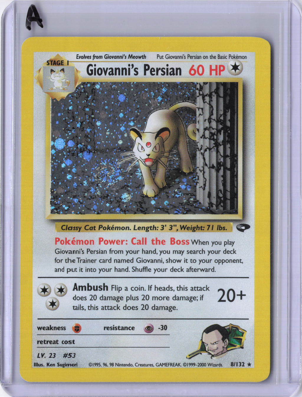 Giovanni's Persian - Gym Challenge (G2)
