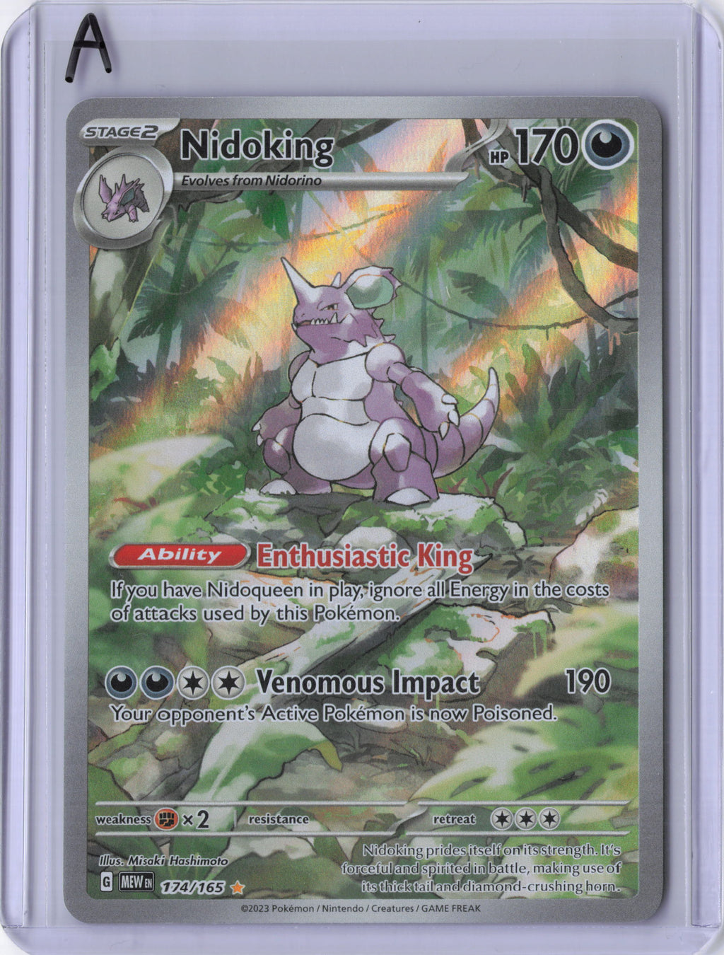 Nidoking - 174/165 - SV: Scarlet & Violet 151 (MEW)
