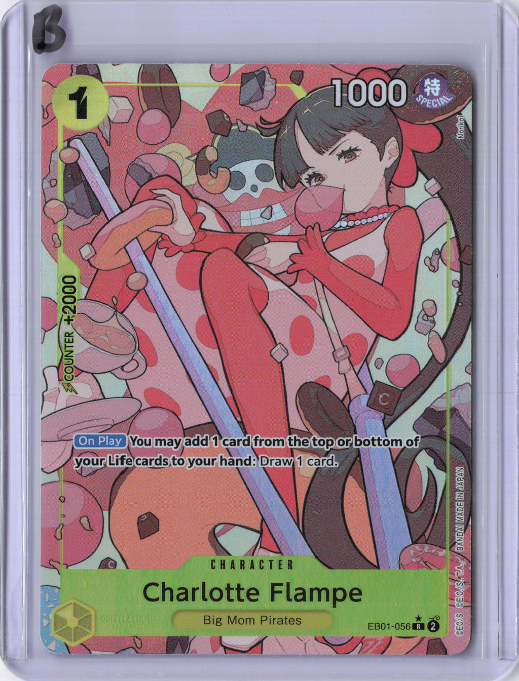 Charlotte Flampe (Alternate Art) - Extra Booster: Memorial Collection (EB-01)