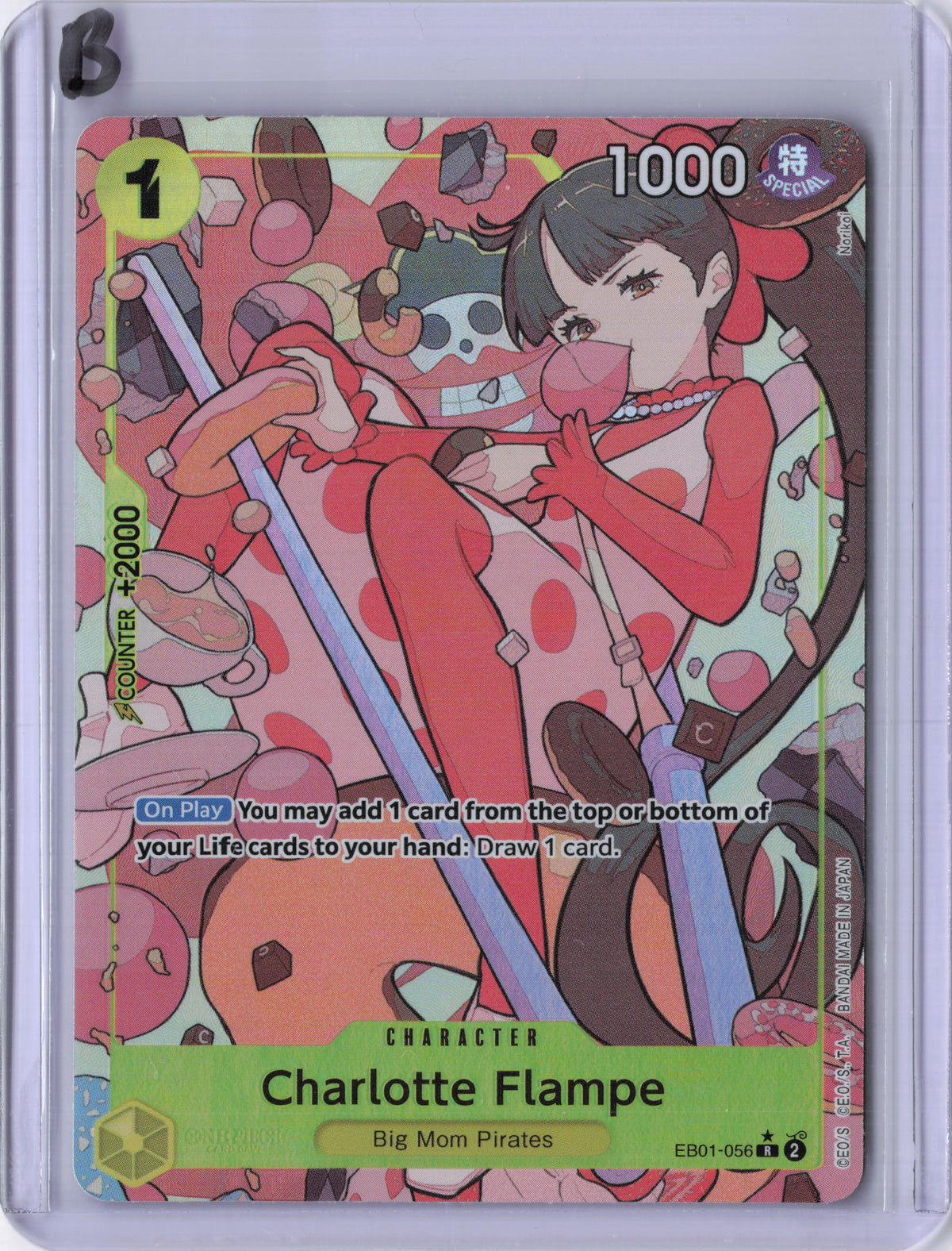 Charlotte Flampe (Alternate Art) - Extra Booster: Memorial Collection (EB-01)