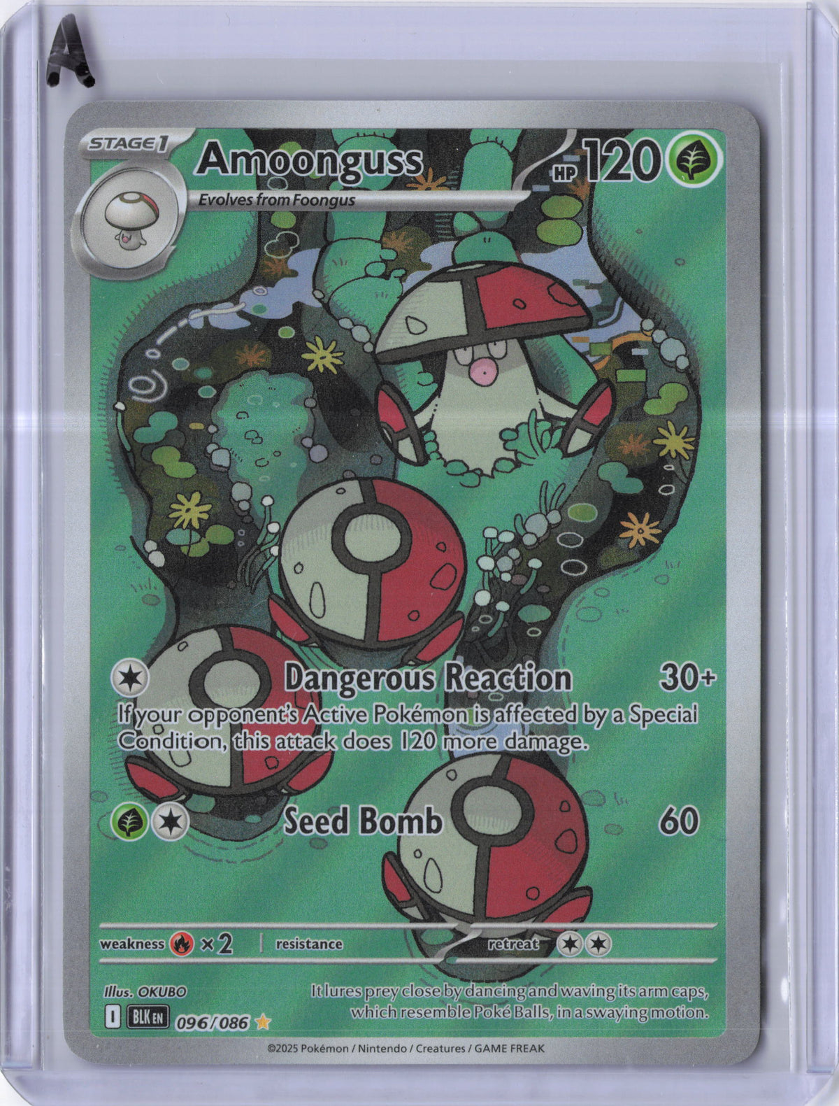 Amoonguss - 096/086 - SV: Black Bolt (BLK)