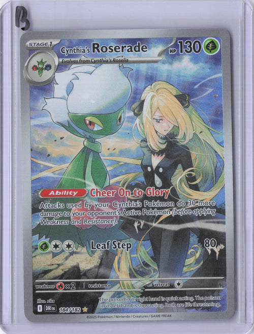 Cynthia's Roserade - 184/182 - SV10: Destined Rivals (DRI)