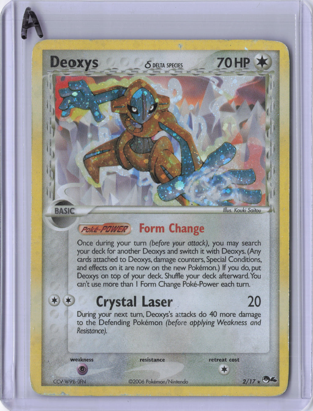 Deoxys (Delta Species) - POP Series 4 (POP) DMG