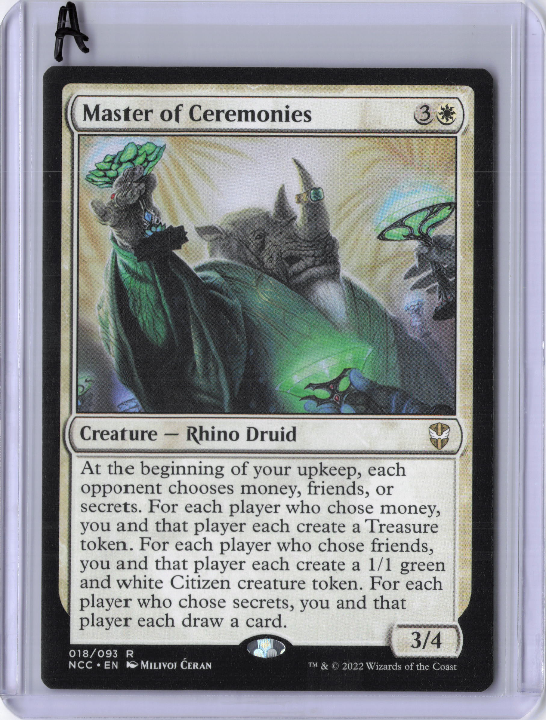 Master of Ceremonies - Commander: Streets of New Capenna (NCC)