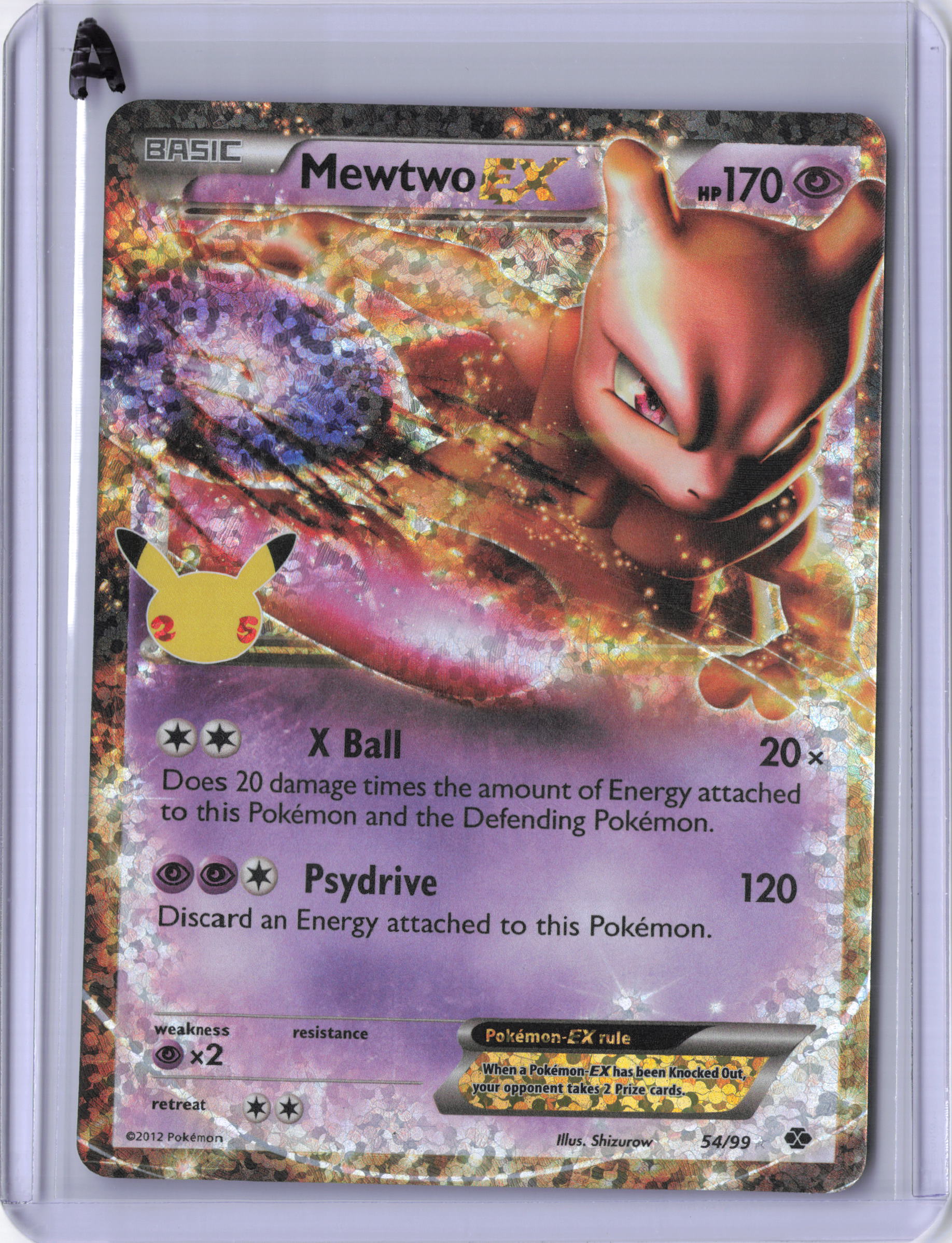 Mewtwo EX - Celebrations: Classic Collection (CCC)