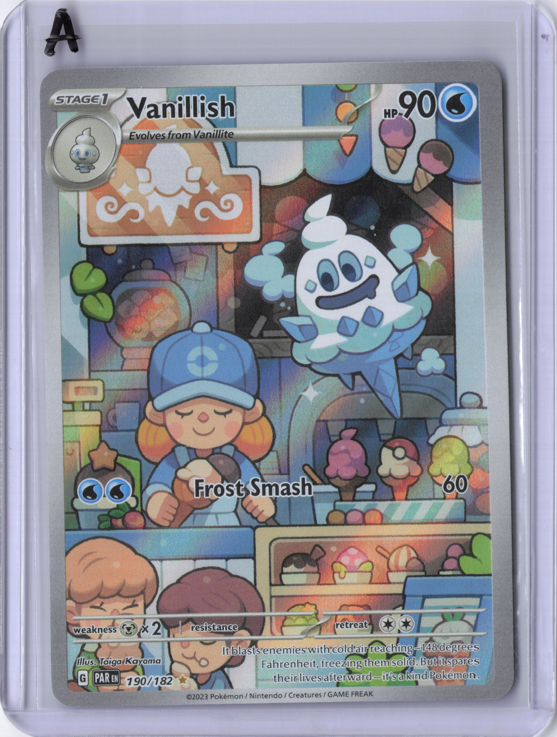 Vanillish - 190/182 - SV04: Paradox Rift (PAR)