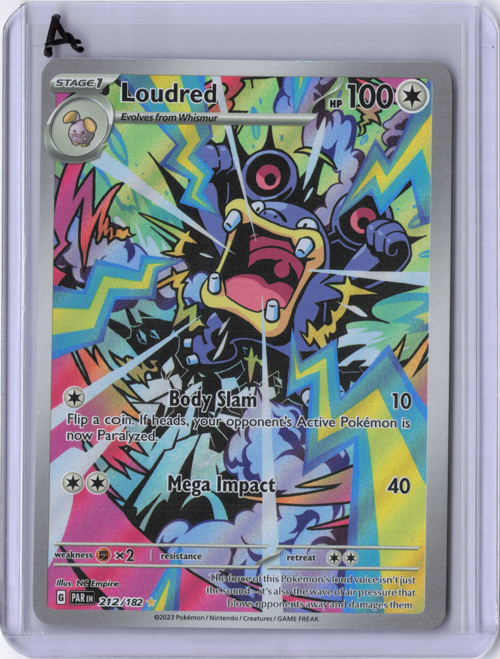 Loudred - 212/182 - SV04: Paradox Rift (PAR)