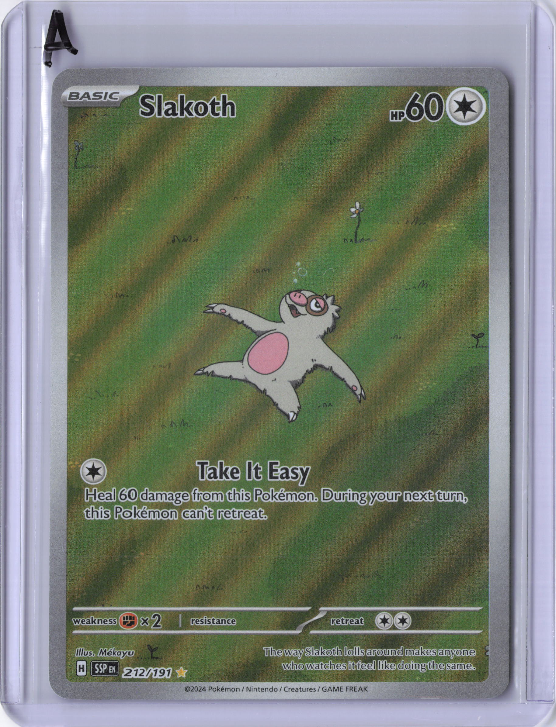 Slakoth - 212/191 - SV08: Surging Sparks (SSP)