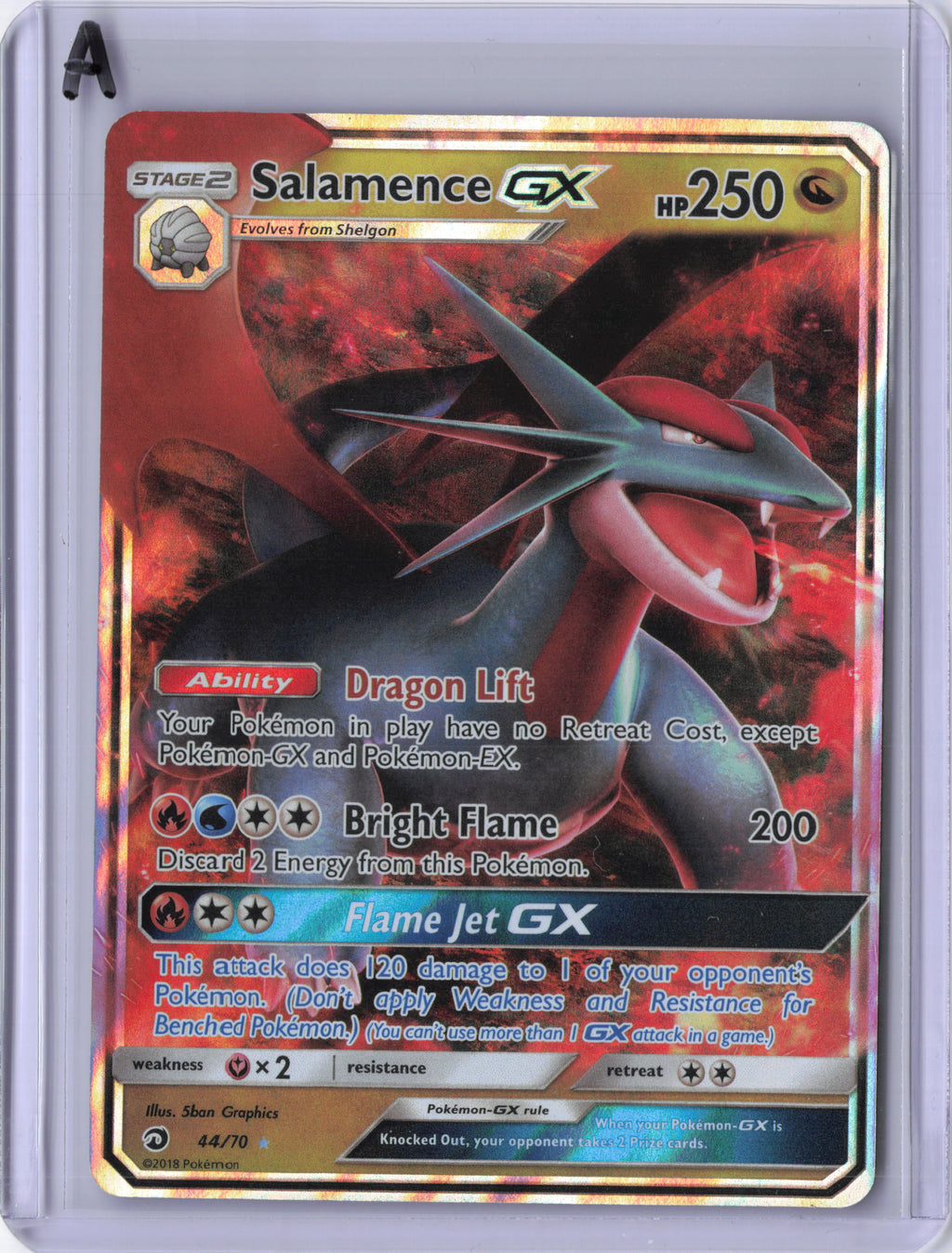 Salamence GX - Dragon Majesty (DRM)