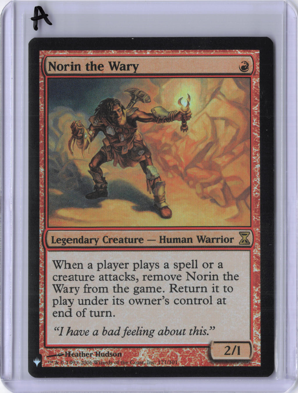 Norin the Wary - The List Reprints (LIST) (Foil)