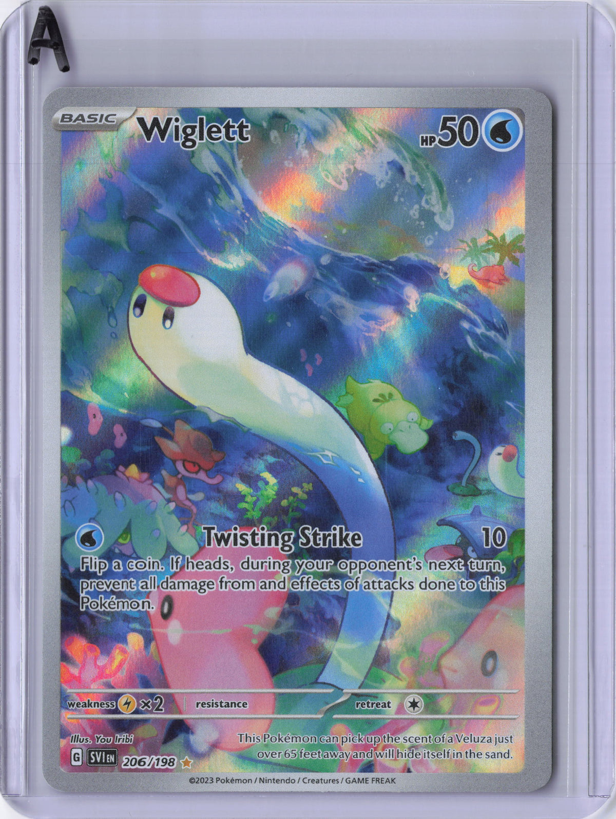 Wiglett - 206/198 - SV01: Scarlet & Violet Base Set (SVI)