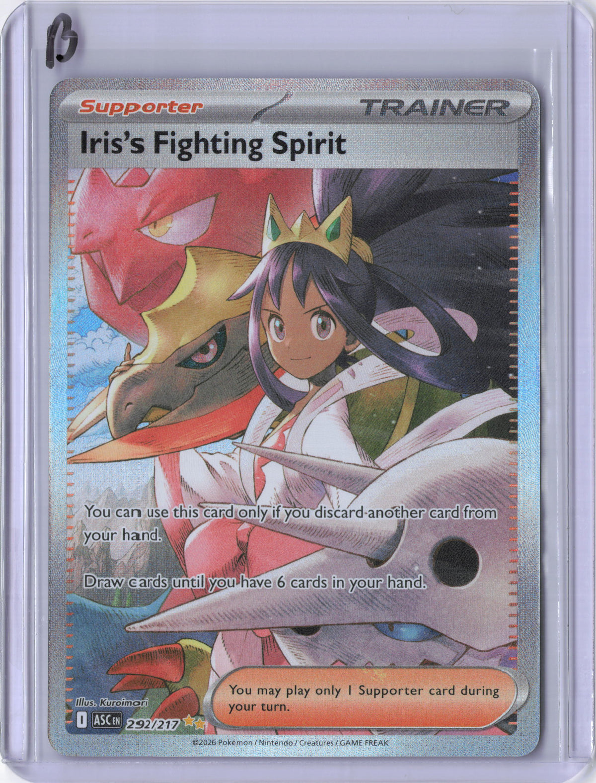 Iris's Fighting Spirit - 292/217 - ME: Ascended Heroes (ASC)