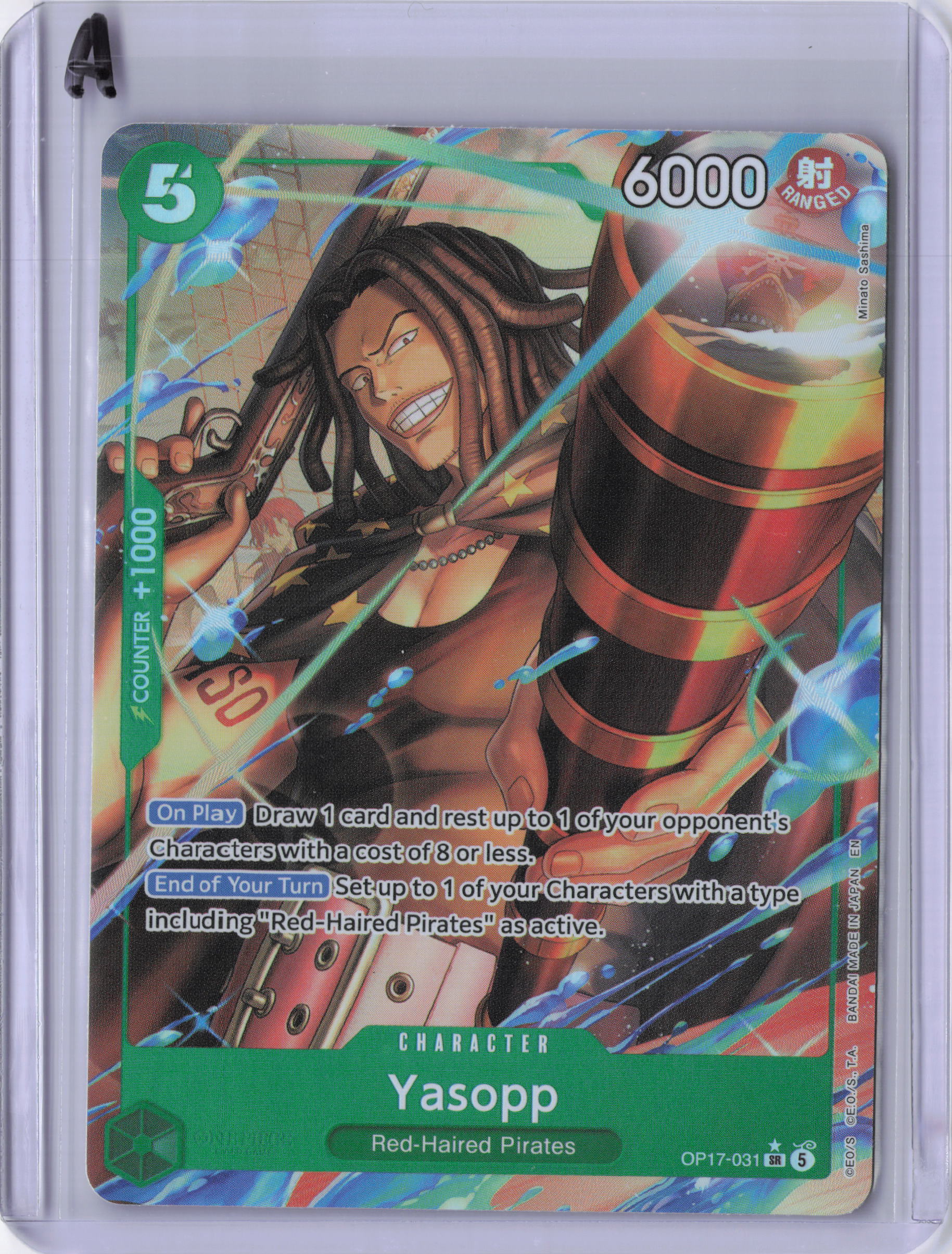 Yasopp (Alternate Art) - The World's Strongest Warriors (OP17)