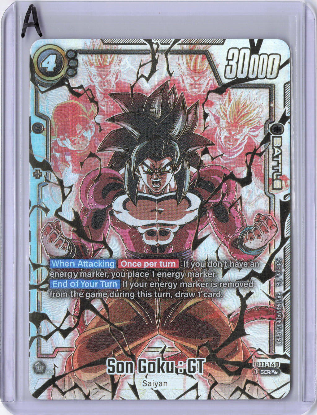 Son Goku : GT - FB03-140 (Super Alternate Art) - Raging Roar (FB03)