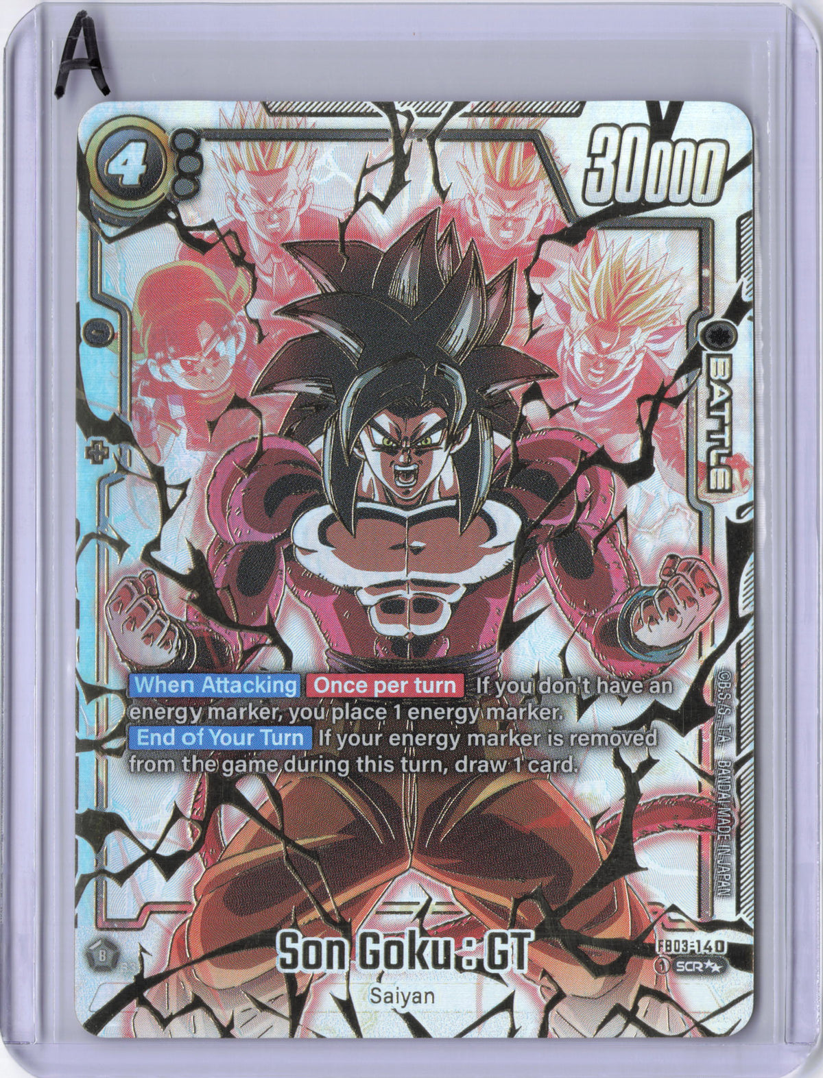 Son Goku : GT - FB03-140 (Super Alternate Art) - Raging Roar (FB03)