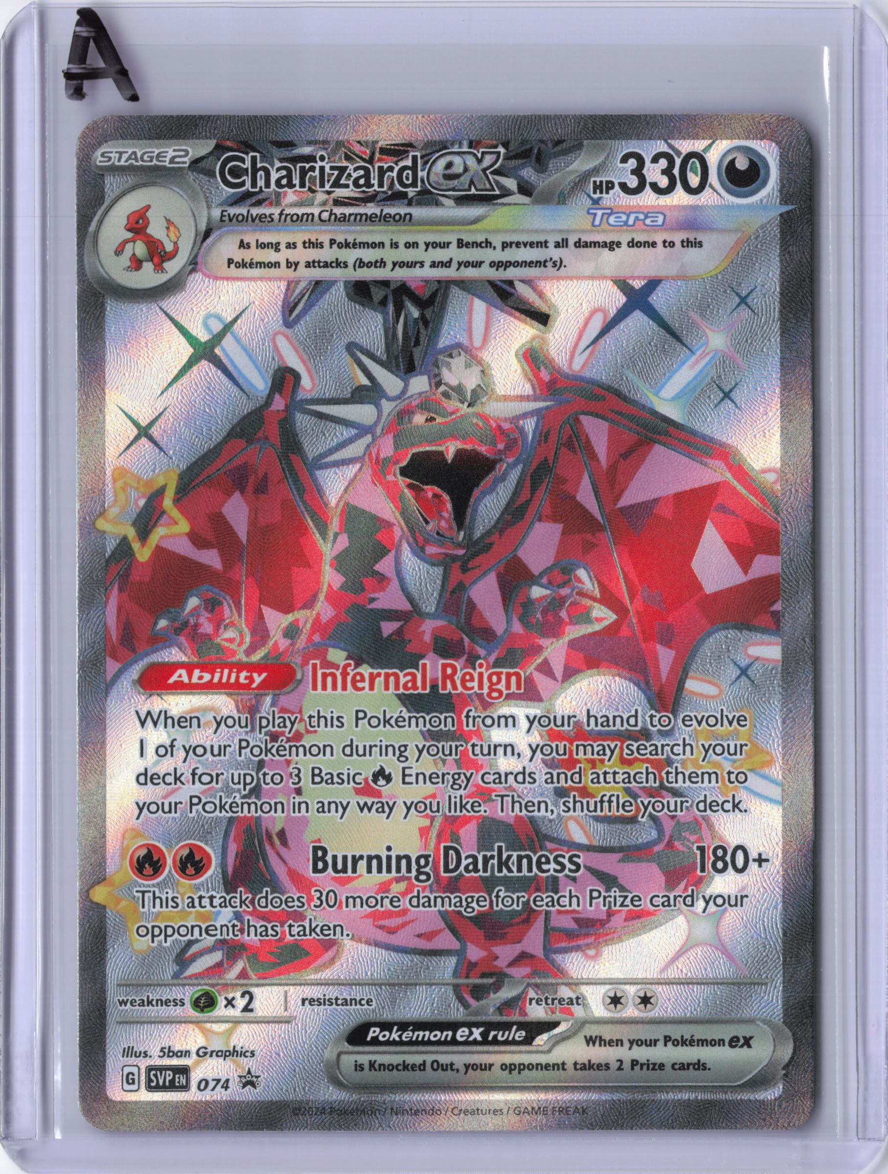 Charizard ex - 074 - SV: Scarlet & Violet Promo Cards (SVP)
