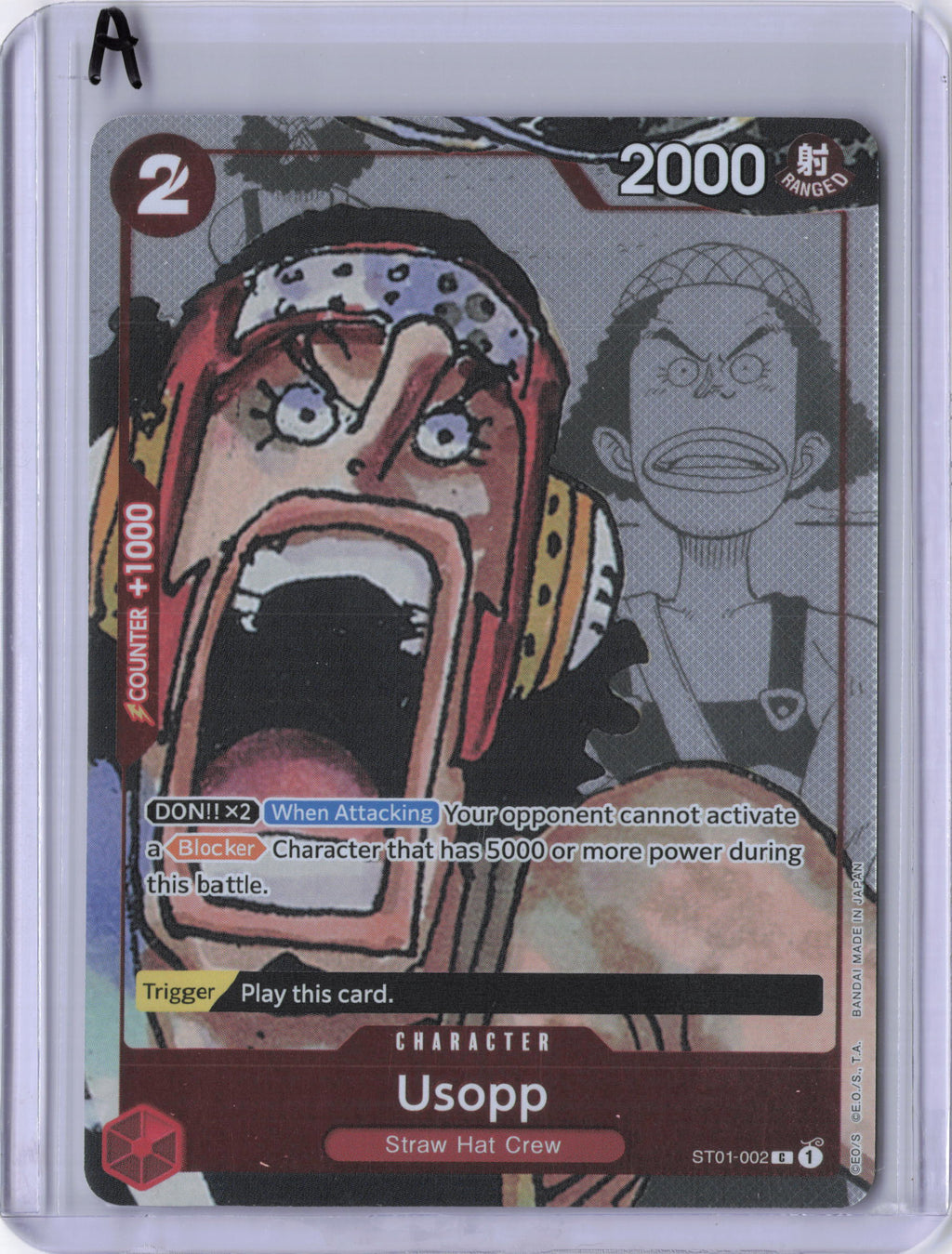 Usopp - ST01-002 (Alternate Art) - One Piece Promotion Cards (OP-PR)