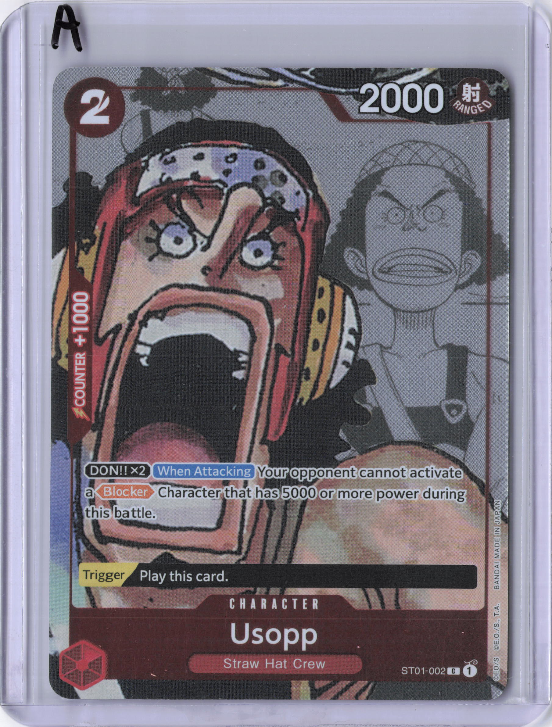 Usopp - ST01-002 (Alternate Art) - One Piece Promotion Cards (OP-PR)