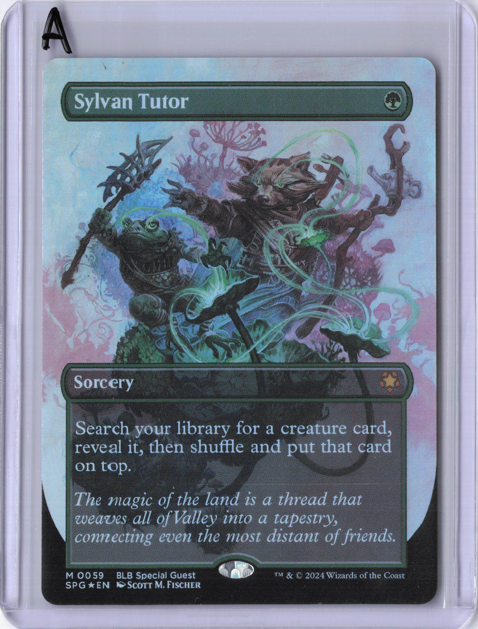 Sylvan Tutor (Borderless) - Special Guests (SPG) (Foil)