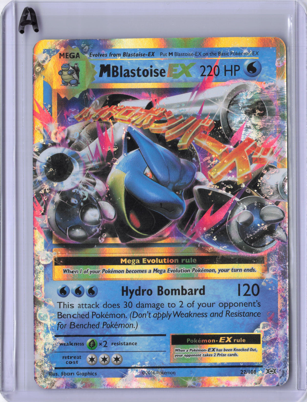 M Blastoise EX - XY - Evolutions (EVO)