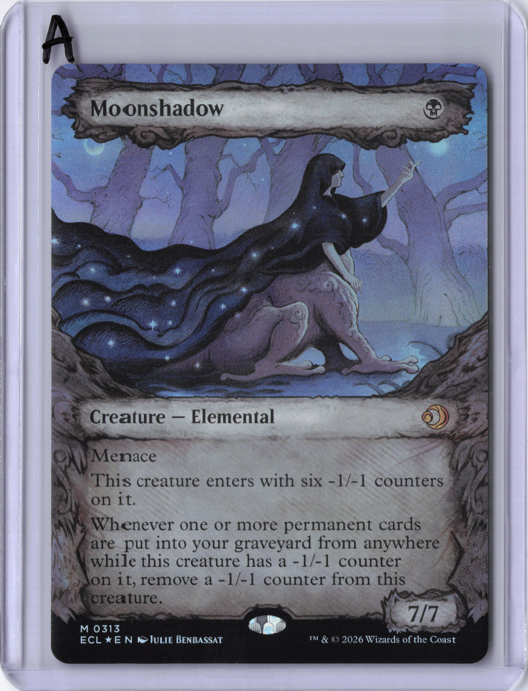 Moonshadow (0313) (Showcase) - Lorwyn Eclipsed (ECL) (Foil)