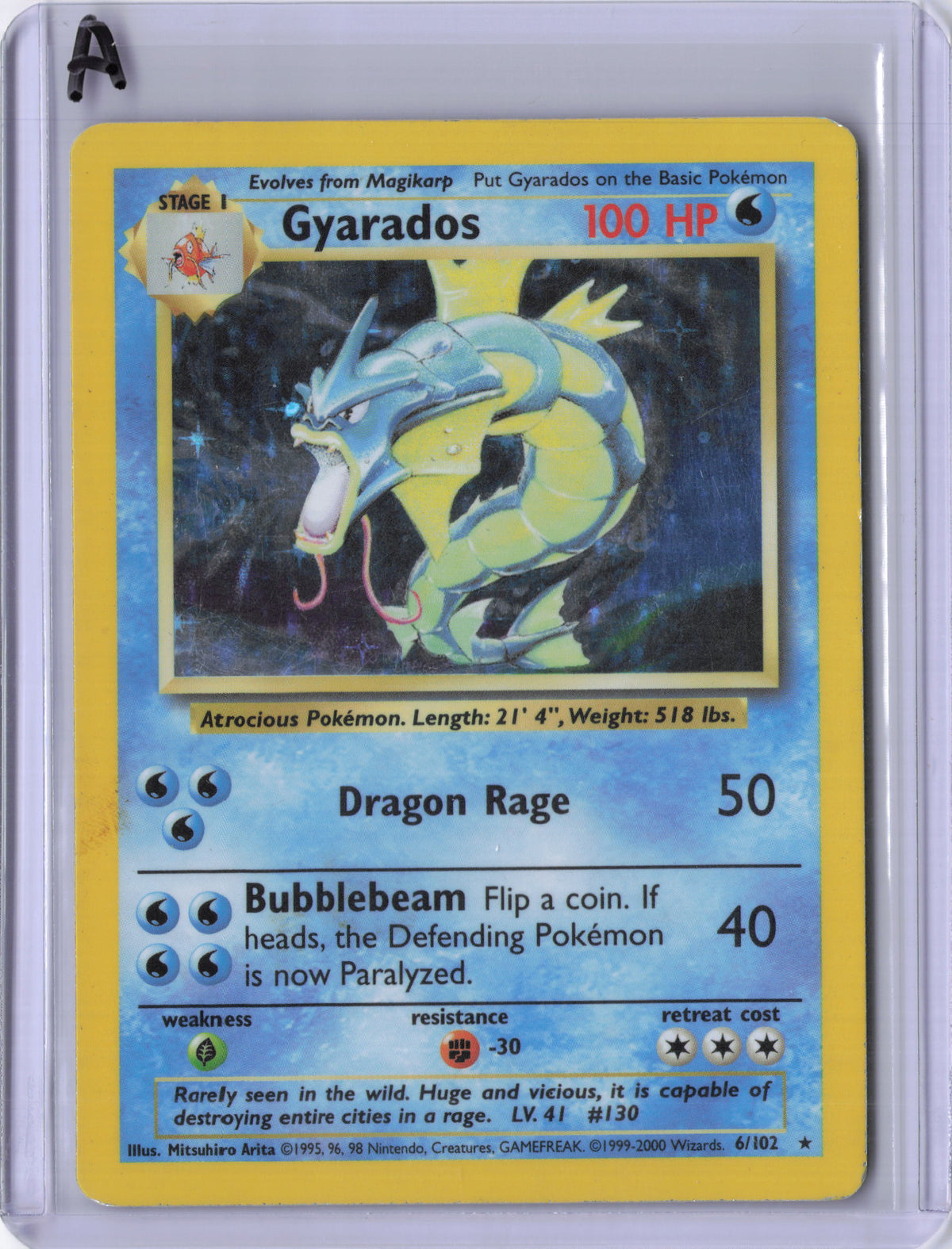 Gyarados - Base Set (BS) HP