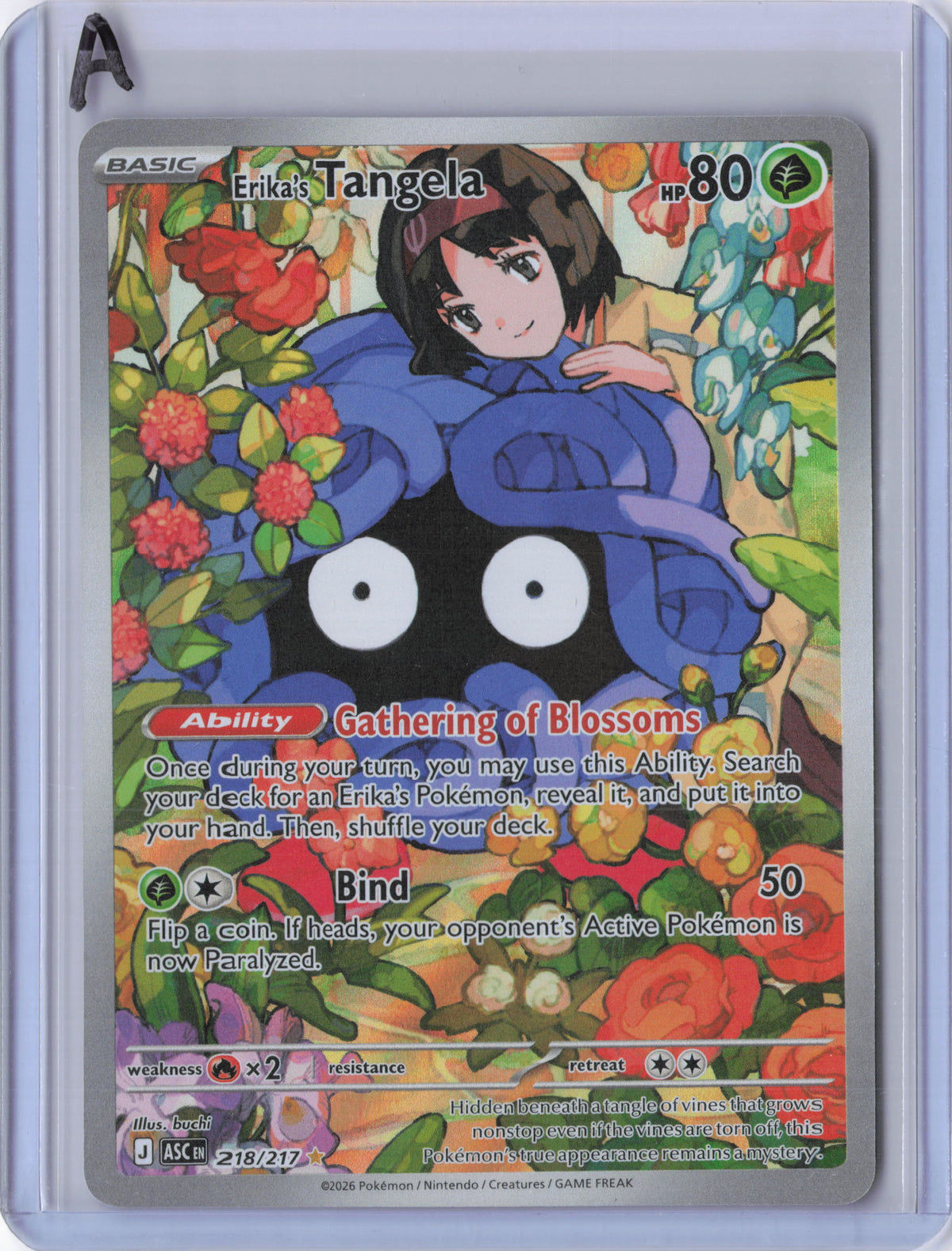 Erika's Tangela - 218/217 - ME: Ascended Heroes (ASC)