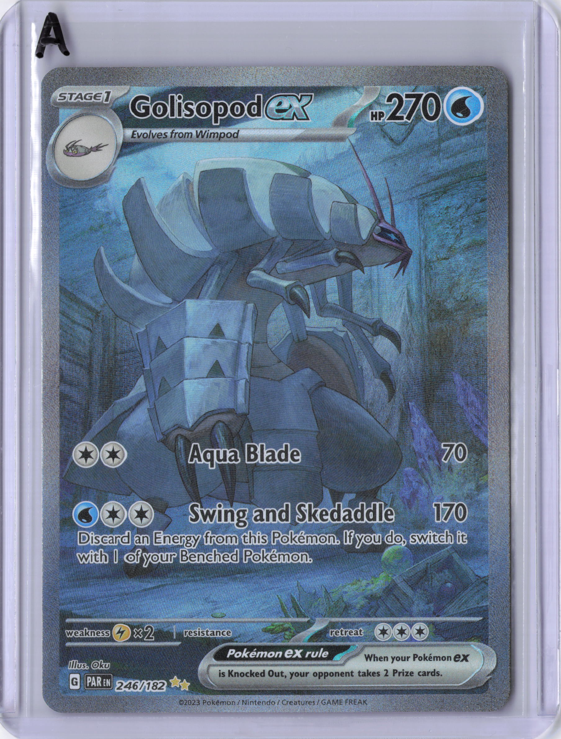Golisopod ex - 246/182 - SV04: Paradox Rift (PAR)