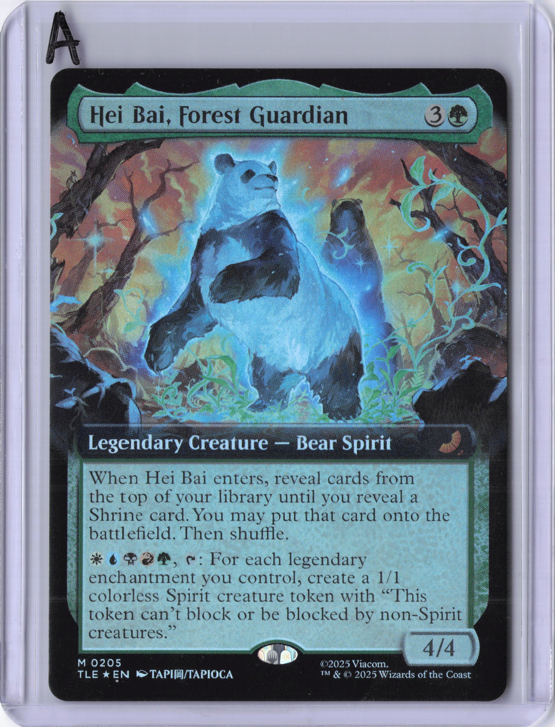 Hei Bai, Forest Guardian (Extended Art) - Avatar: The Last Airbender: Eternal-Legal (TLE) (Foil)