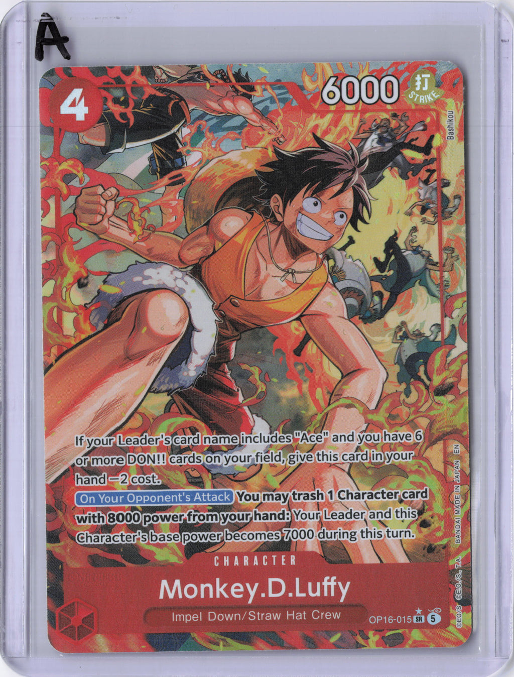 Monkey.D.Luffy (Alternate Art) - The Time of Battle (OP16)