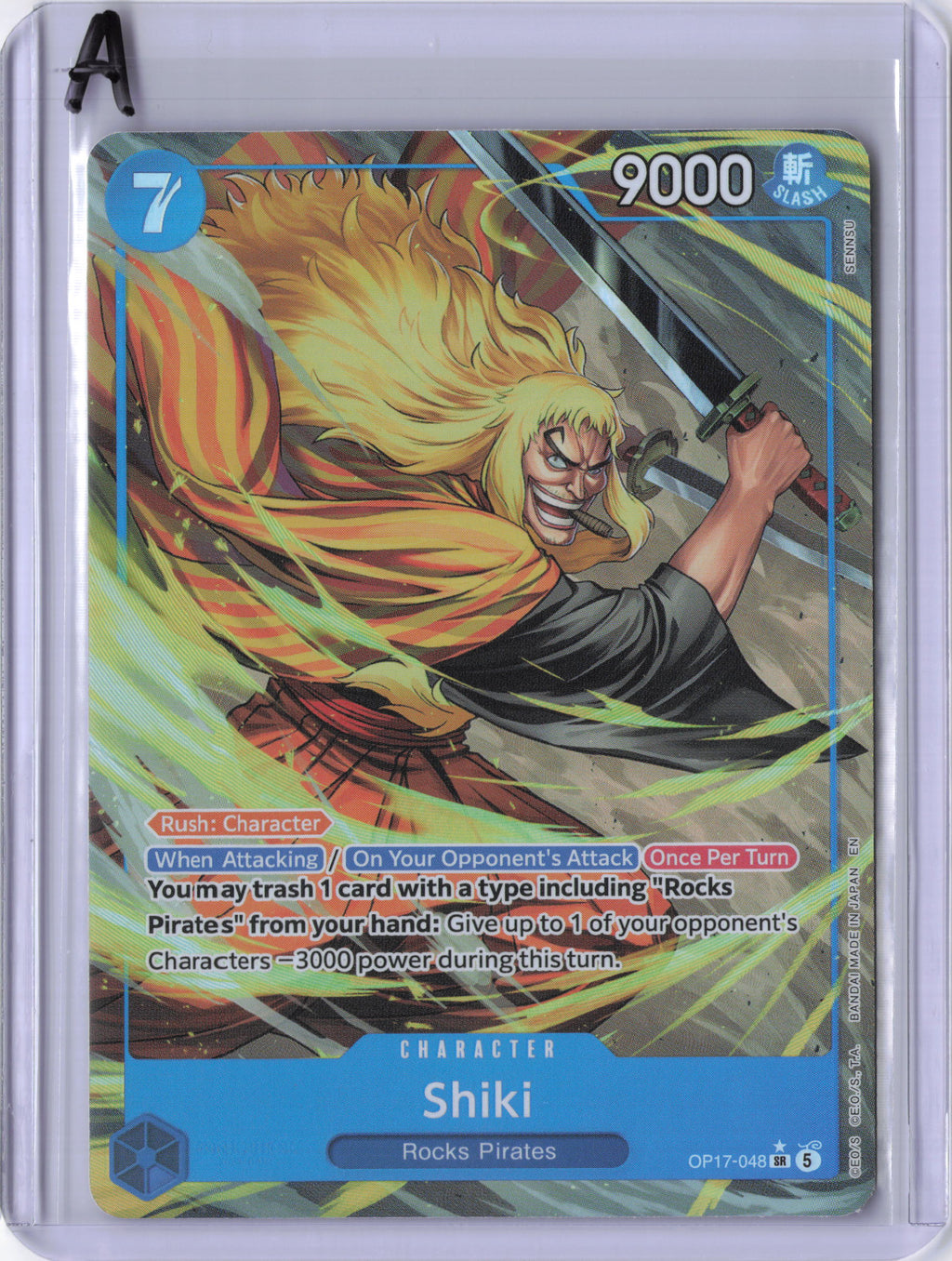 Shiki (048) (Alternate Art) - The World's Strongest Warriors (OP17)