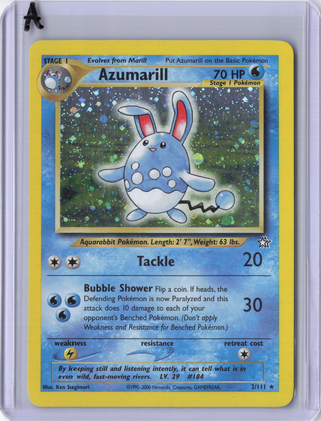 Azumarill - Neo Genesis (N1) LP