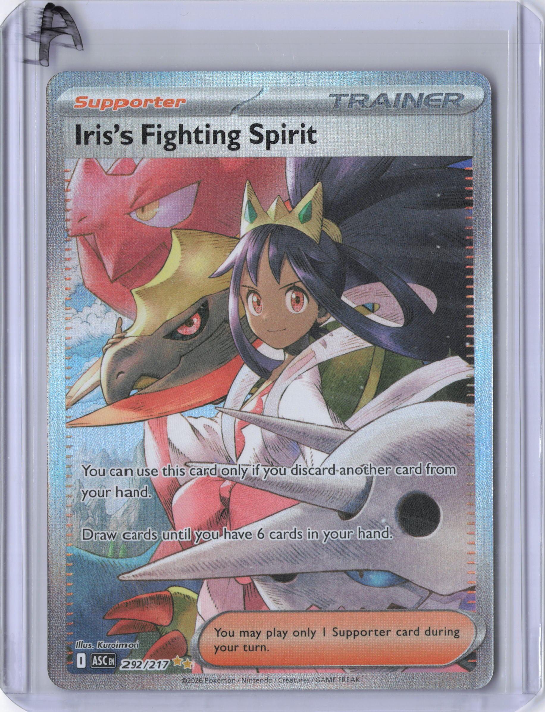 Iris's Fighting Spirit - 292/217 - ME: Ascended Heroes (ASC)