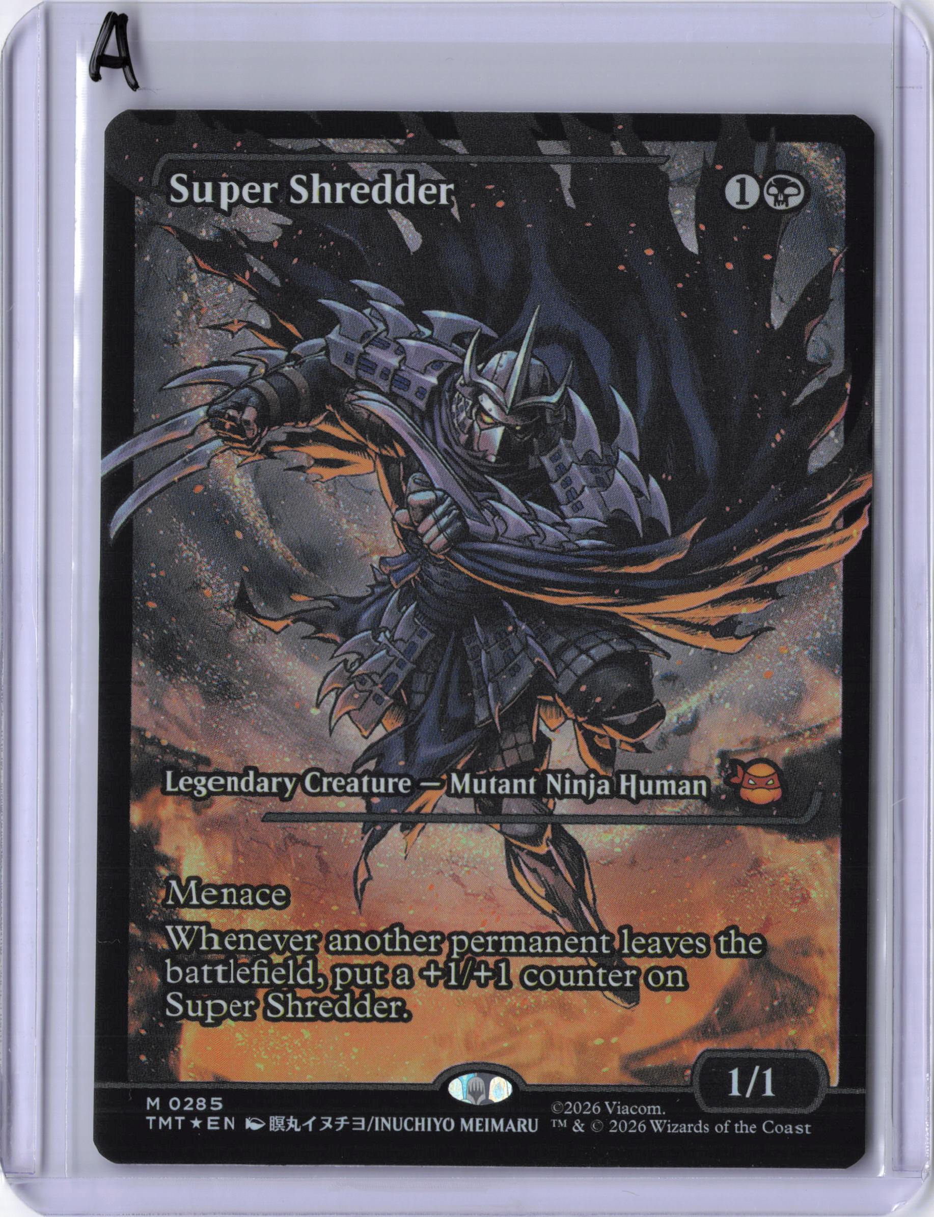 Super Shredder (Showcase) - Teenage Mutant Ninja Turtles (TMT) (Foil)