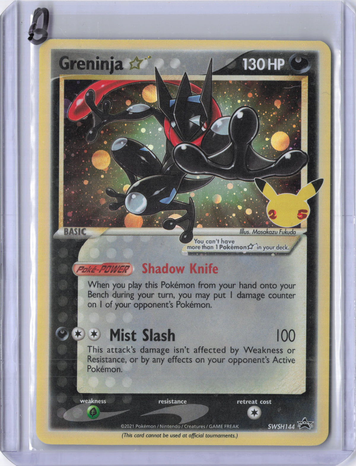 Greninja Star - SWSH: Sword & Shield Promo Cards (SWSD)