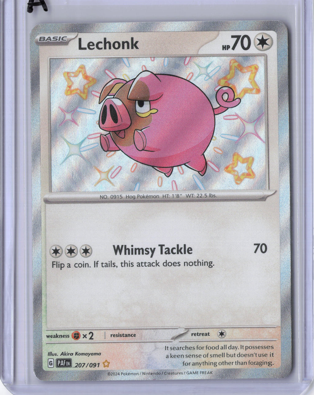 Lechonk - 207/091 - SV: Paldean Fates (PAF)