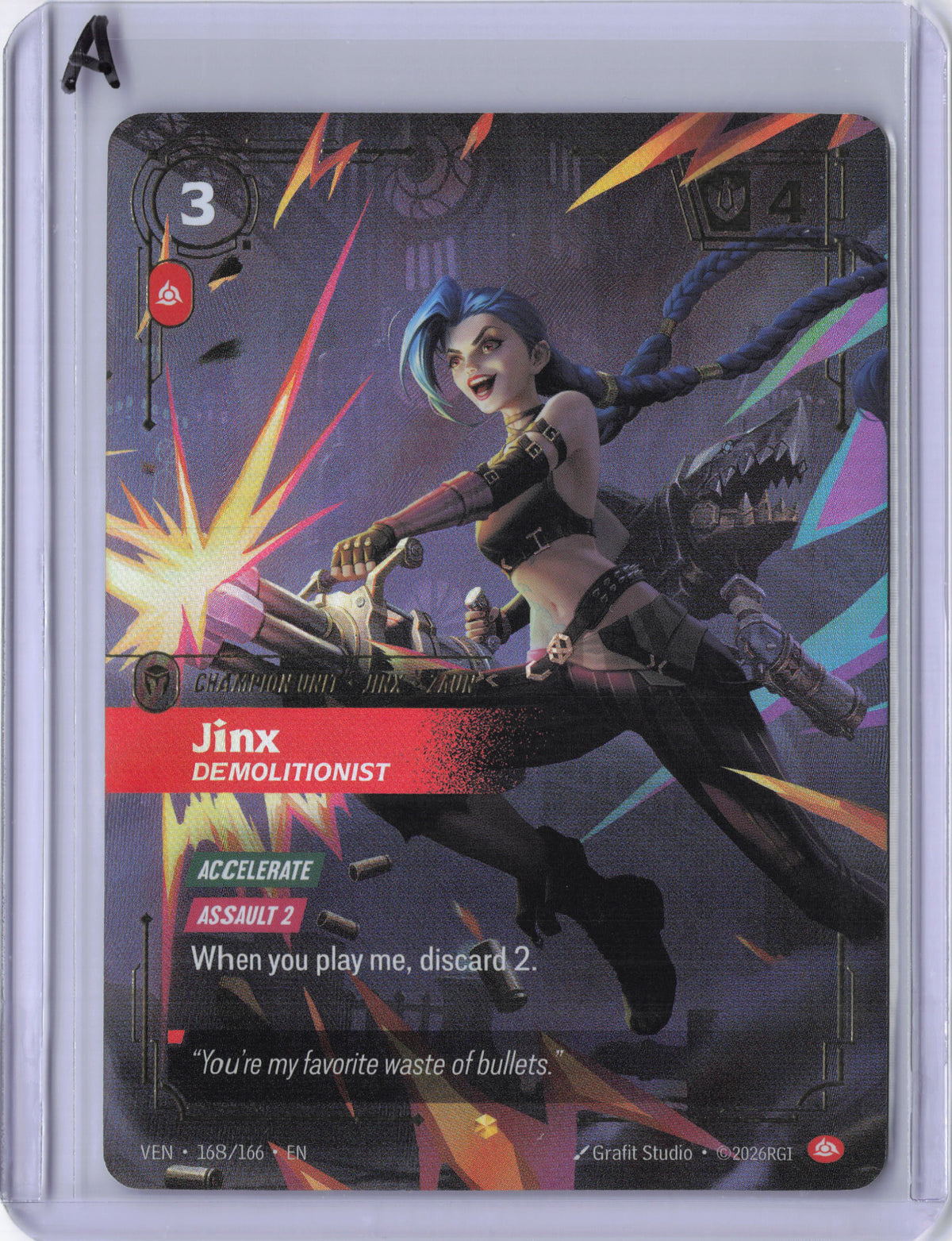 Jinx, Demolitionist (Overnumbered) - Vendetta (VEN)