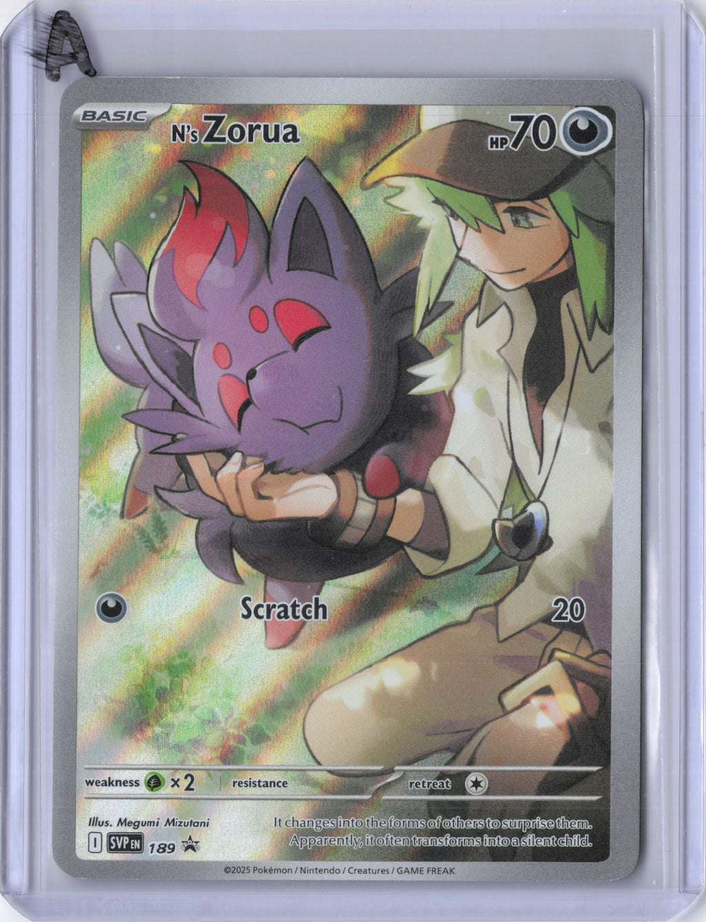 N's Zorua - 189 - SV: Scarlet & Violet Promo Cards (SVP)