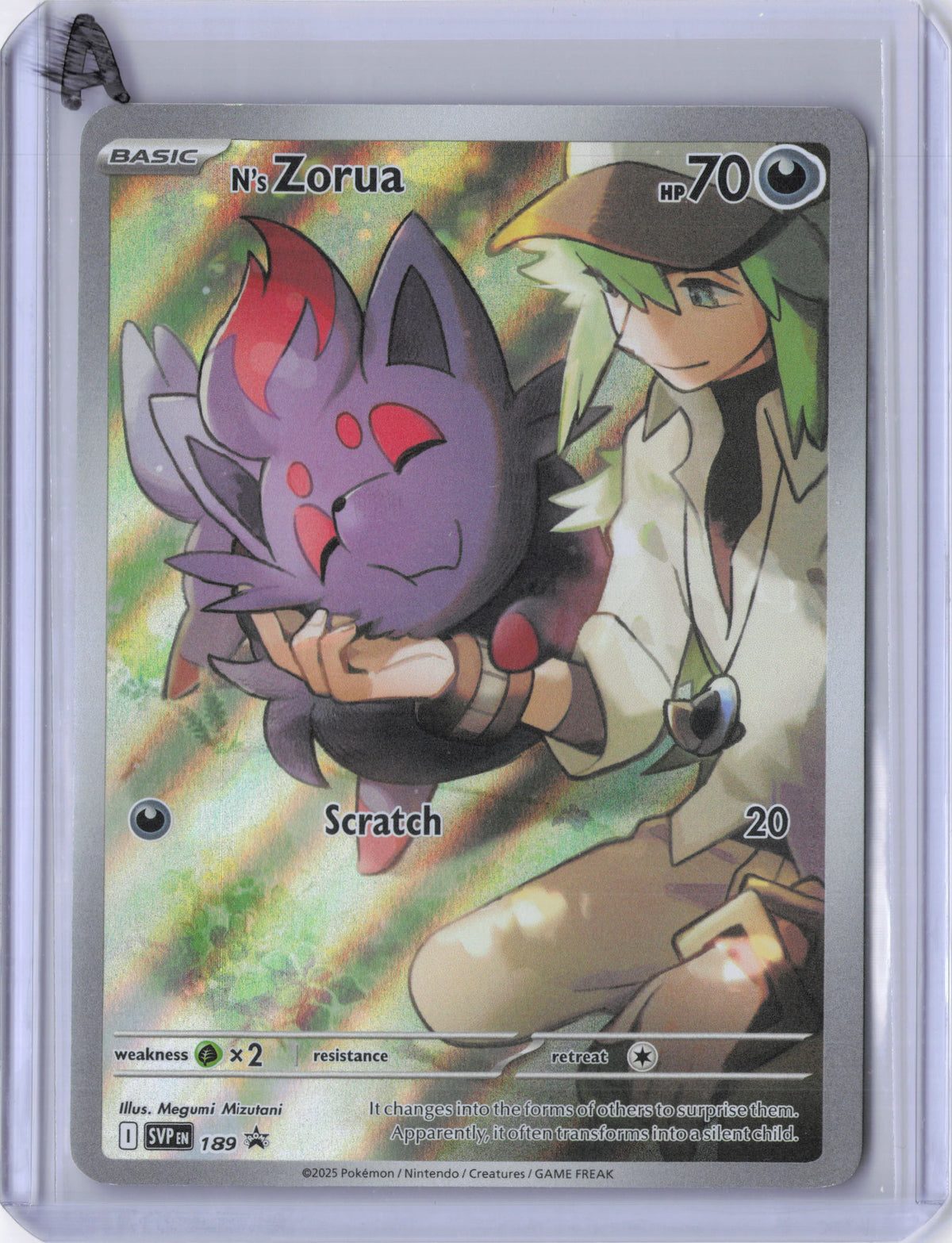 N's Zorua - 189 - SV: Scarlet & Violet Promo Cards (SVP)