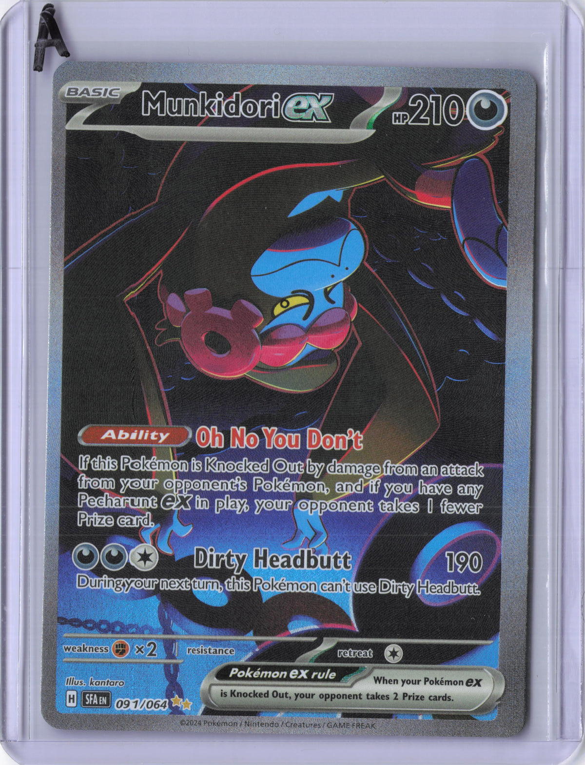 Munkidori ex - 091/064 - SV: Shrouded Fable (SFA)