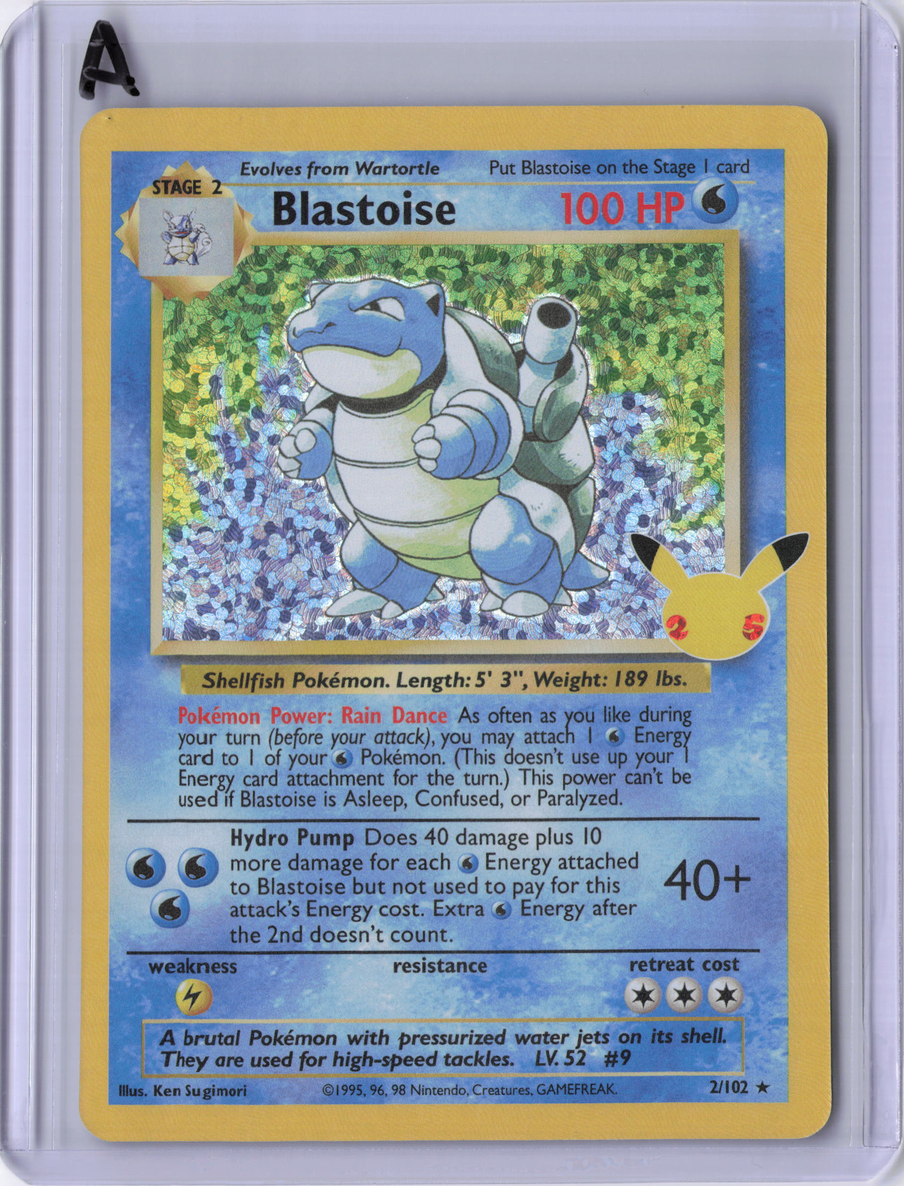 Blastoise - Celebrations: Classic Collection (CCC)