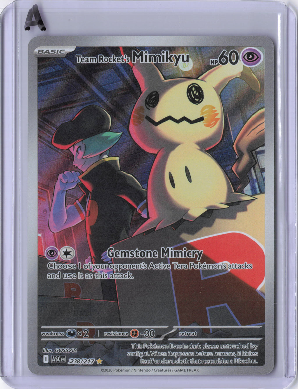 Team Rocket's Mimikyu - 238/217 - ME: Ascended Heroes (ASC)