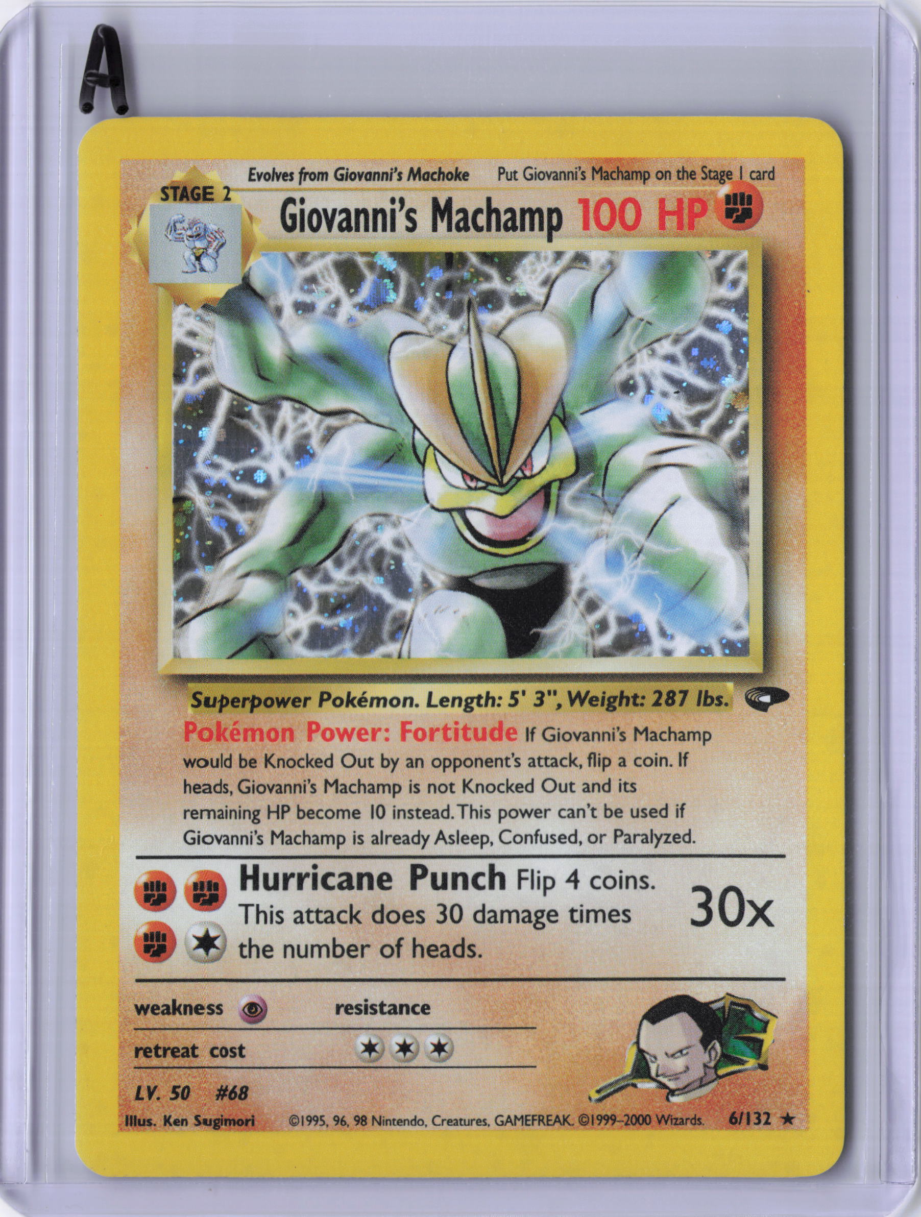 Giovanni's Machamp - Gym Challenge (G2) LP