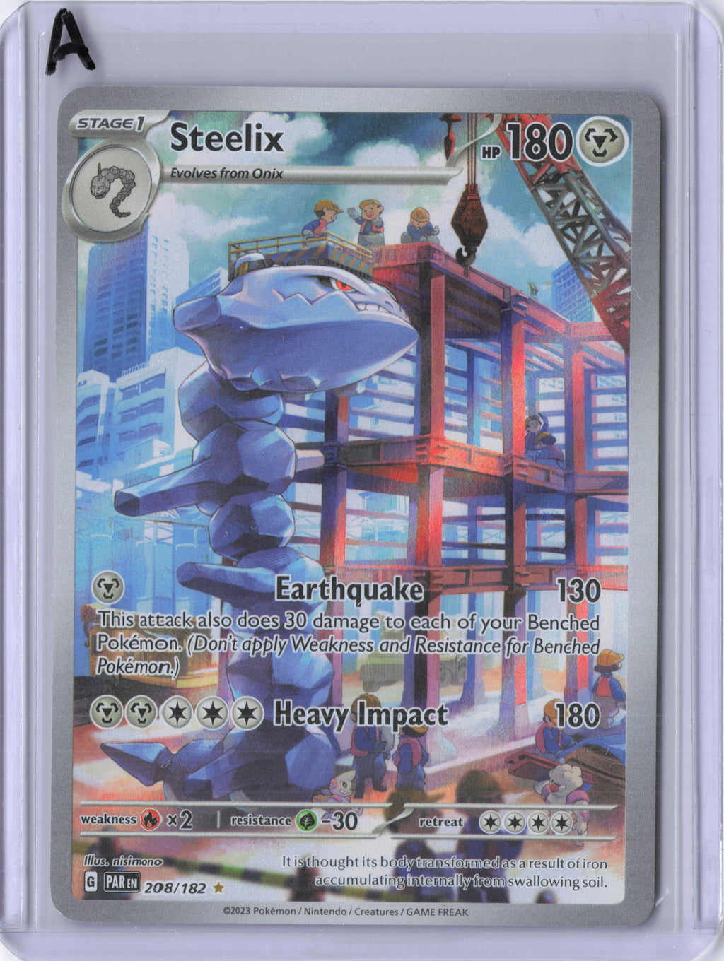 Steelix - 208/182 - SV04: Paradox Rift (PAR)