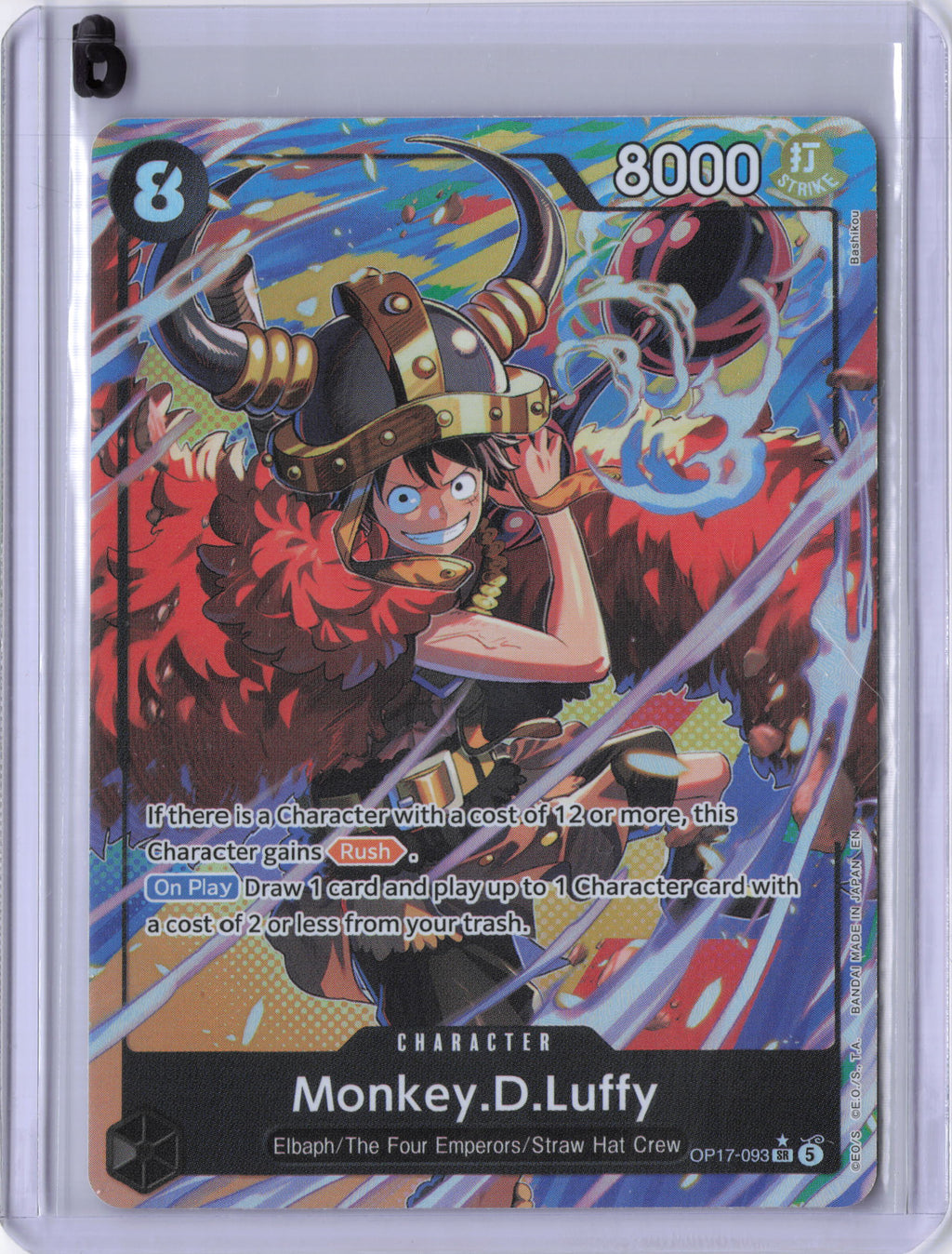 Monkey.D.Luffy (093) (Alternate Art) - The World's Strongest Warriors (OP17)
