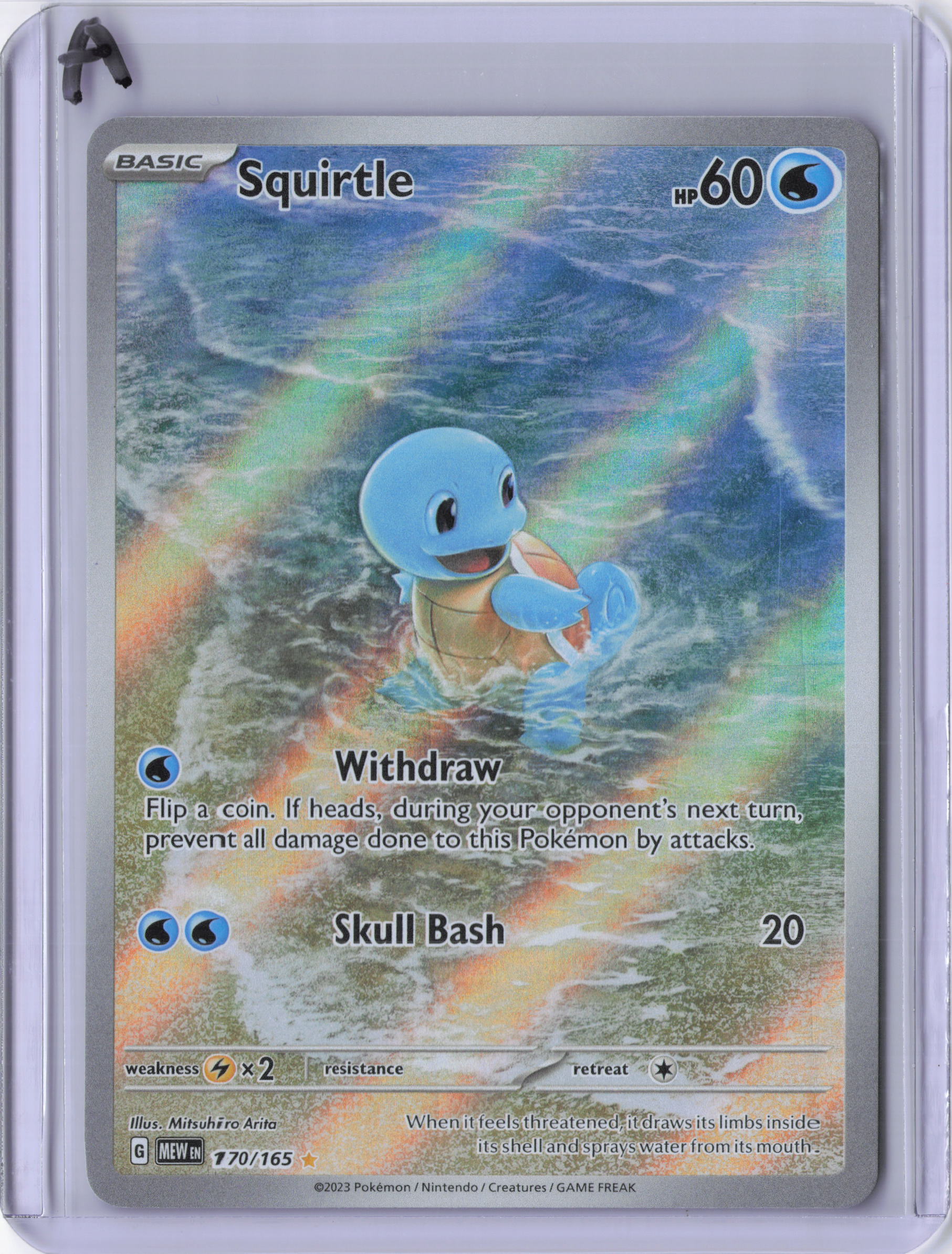 Squirtle - 170/165 - SV: Scarlet & Violet 151 (MEW) LP