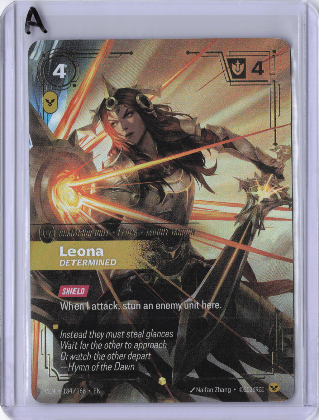 Leona, Determined (Overnumbered) - Vendetta (VEN)